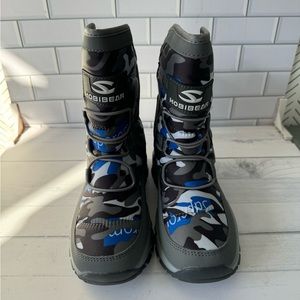 Unisex Youth Waterproof Snow Boots, Size 2
